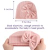 DRESHOW Newborn Baby Hats Mittens Set Hospital Hat Beanie Infant