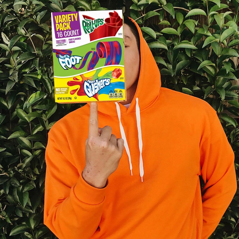 Fruit Roll-Ups, Fruit by the Foot and Gushers Fruit Flavored