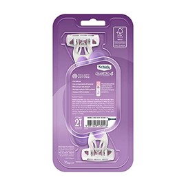 Schick Quattro Rastrillos para Mujer Piel Delicada 2 pz