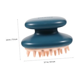 WOONEKY Scalp Massager Brush Hair Scalp Scrubber Handheld Shampoo Massage Comb for Hair Growth