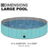 Kundu Round (47" Diameter x 12" Deep) Heavy Duty PVC