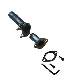 GenExhaust for WGen11500TFc Generator 1 Galvanized Steel tubing Exhaust Extension 3 Feet Long
