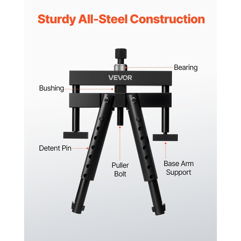 VEVOR Universal Cylinder Liner Puller Assembly, Used for Mack Cummins