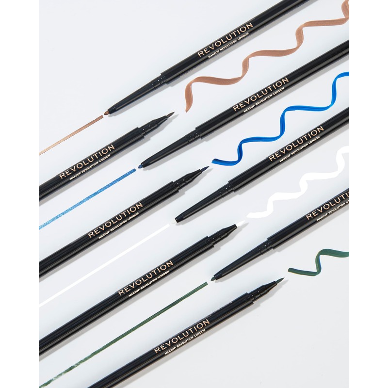 Makeup Revolution, Revolution Felt & Kohl Eyeliner, Blue