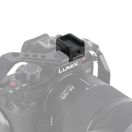 NICEYRIG NATO Rail Lock Clamp to Cold Shoe Mount for Microphone Flash Light Cage Rig - 471