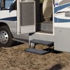 FINELYCR Motorhome Step Mat, Adjustable Motorhome Step Mat, Non-Slip Footrest
