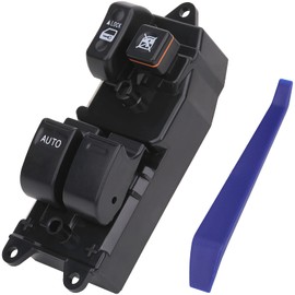 Obaee Master - Interruptor de ventana eléctrica para lado del conductor compatible con Toyota Tundra 2000-2006 / Tacoma 2001-2011 / Sienna 1998-2001 / Solara 1999-2003 / FJ Cruiser 2007-2011 reemplaza