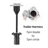 DriSentri 7-Way RV Blade to 7 Way Round Pin Trailer