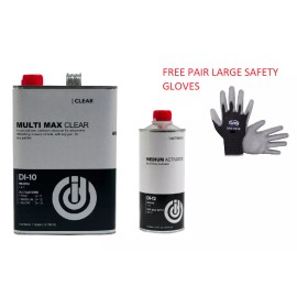 Distinctive Image Automotive Urethane Clear Coat Kit 1 Gallon and Medium Activator 4:1 Mixing (DI)