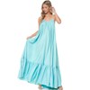 Tov Elegance A-Line - Vestido largo con correa de espagueti,