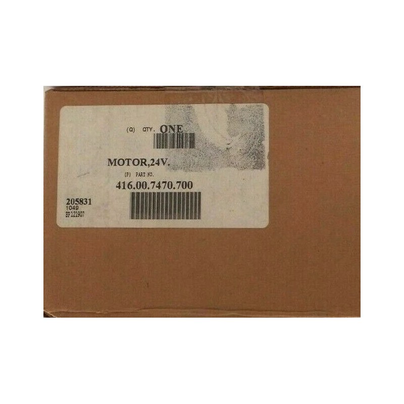 BERGSTORM Bergstrom Climate Control Commercial 27.6VDC Blower Motor, pn PF24102R-20583