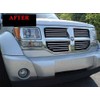 312 Motoring fits 2010-2011 Dodge Nitro Chrome Trim for Grille