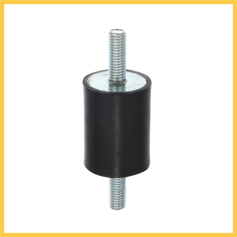 REPAIROCK 4pcs M8 Anti Vibration Rubber Isolator Mount 30x40mm for