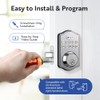Solity Smart Digital Electric Deadbolt Keypad Lock, Keyless Entry, Auto