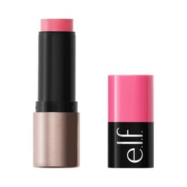 E.l.f. Soft Glam Cream Blush Stick, Rubor en Crema, Acabado Natural y Satinado, con Manteca de Karité, Vegano y Libre de Crueldad, Tono Chicle, Gumbal