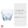 Polka Dot gurasu Free Cup Set of 3 9302