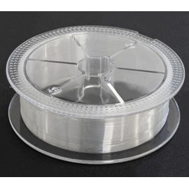 AERZETIX - C68880 - Spool, reel monofilament fishing line 150 m - thickness 0.30 mm - endurance 8.65 kg - colour transparent - made of nylon - bait fishing rod fish rope