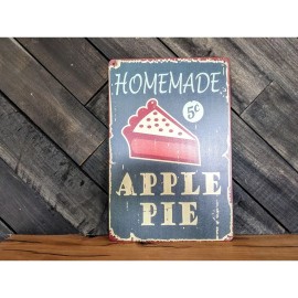 Homemade Apple Pie Sign - 12in x 8in