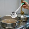 Cabilock 4 Ounce Solid Portion Control Serving Spoons, Stainless Steel