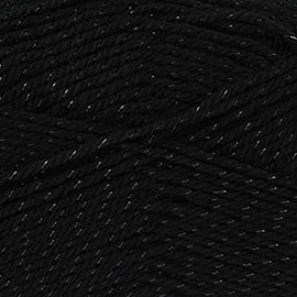 King Cole Glitz DK Knitting Yarn Jet (480)