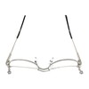 TOKYO GOODS MARKET Charm with No Lens Oval Half Rim