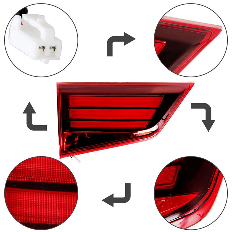 labwork Left Driver Tail Light Replacement for Mitsubishi Outlander 2016-2020