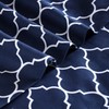 Boston Linen Co. 4 Piece Hotel Collection Quatrefoil Bedding Full