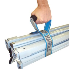 7’ Carry Strap with Handle | Heavy Duty | Adjustable Belt | Easy, Safe, Secure, Lifting, Moving, Carrying Heavy Boxes, Groceries | Best Luggage Strap (Strap-A-Handle 7ft. Length, 75lb. Capacity)