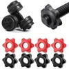 4Pcs/set Spinlock Collars Anti-Slip Spin-Lock Collar Screw Clamp Spinlock Collar