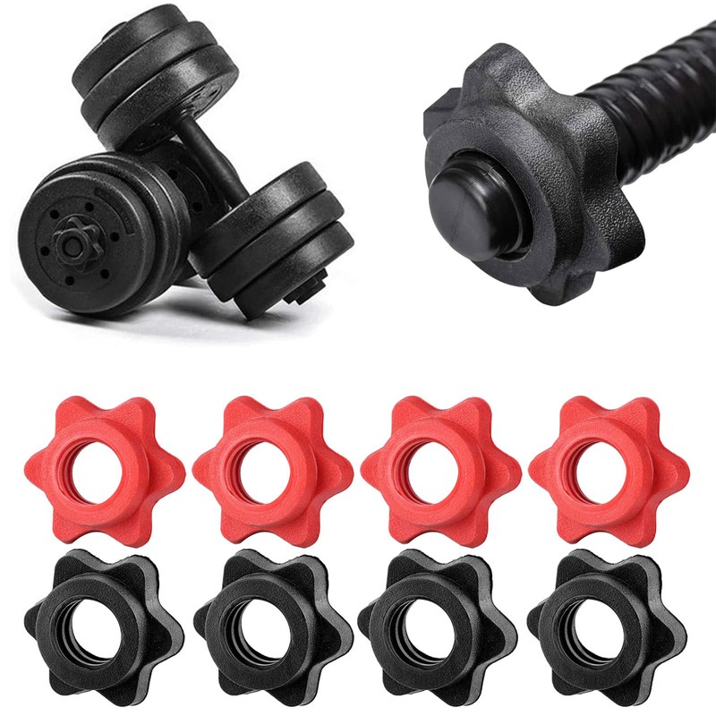 4Pcs/set Spinlock Collars Anti-Slip Spin-Lock Collar Screw Clamp Spinlock Collar