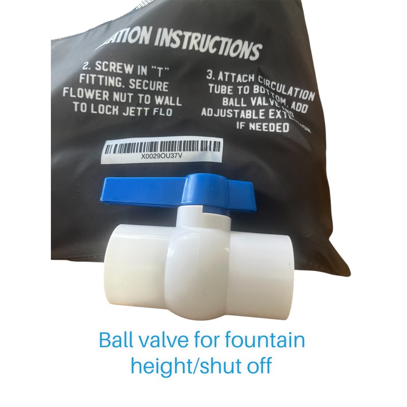 Jett Flo Pool Fountain & Cleaner for Inground and Above