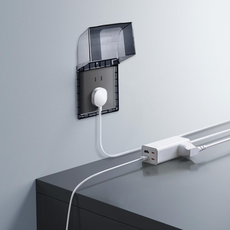 Waterproof Switch Cover, 7.5 Height, Bathroom Socket Protector, Safety Socket