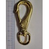 Unbranded Solid Brass Boat Snap Hook 4 9/16" length 3/4"