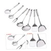 MAGICLULU 7pc Stainless Steel Kitchen Utensil Set Non-Stick Cooking Gadgets