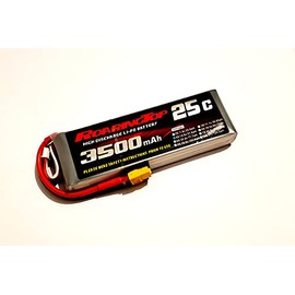 RoaringTop LiPo Battery Pack 25C 3500mAh 4S 14.8V with XT60 Plug for RC Car Boat Truck Heli Airplane