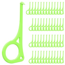 Aligner Removal Tool, 50 Invisible Braces Removal Tools, Retainer Remover Tool, Suitable for Removing Braces, Trays, Retainers, Dentures and Aligners(Green).