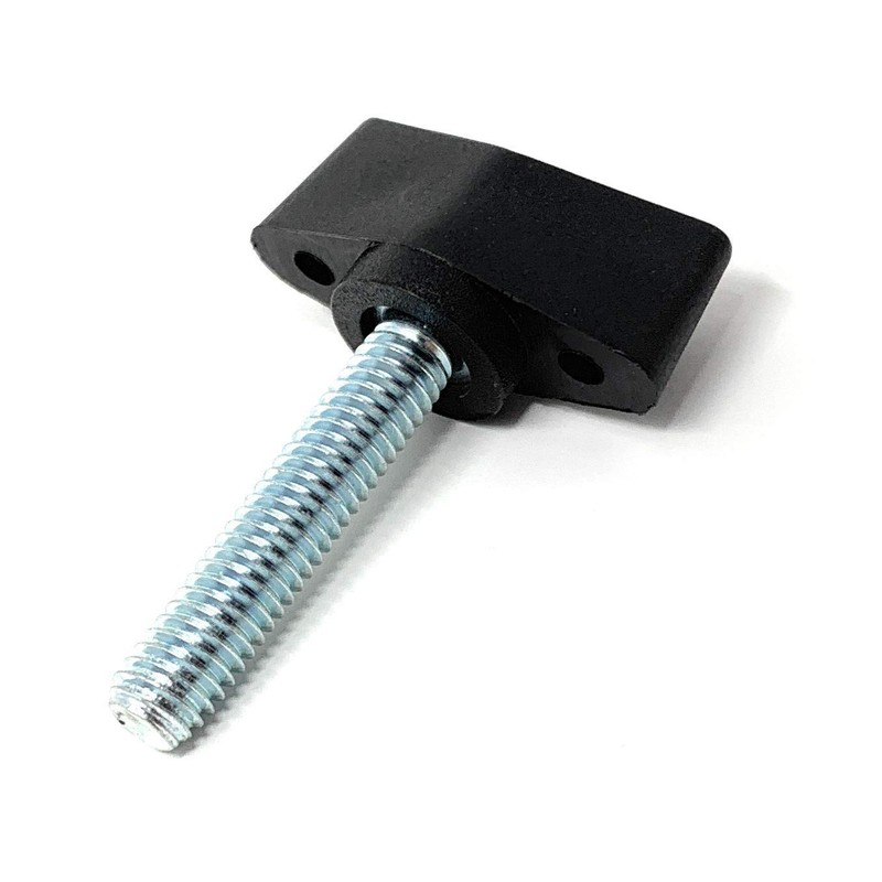 Design61 4 x Plastic Wing Screws with Threaded Bolts Steel