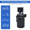 XIEYIGMO Universal Oil Catch Can Kit,Effectively Reduces Carbon Buildup, Protects