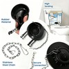 Universal 2-Inch Toilet Flapper Replacement Kit, Long-Lasting Silicone Seal Toilet