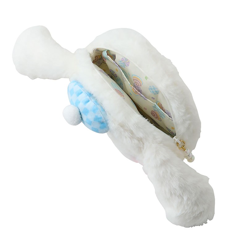 Sanrio 419338 Face Shaped Pouch (Nagami Pastel) Cinnamoroll