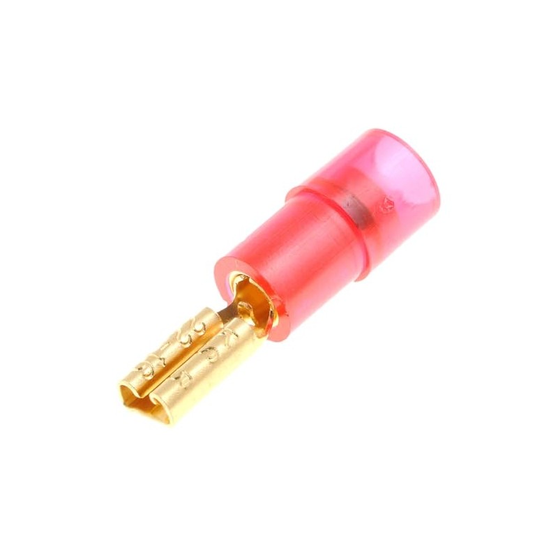 Dorman Conduct-Tite Female Audio Disconnect, .11", Red, 22-18 Gauge