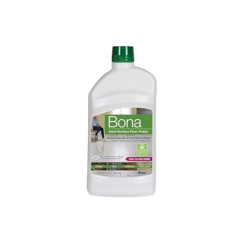 Bona High Gloss Floor Polish Liquid 36 oz.
