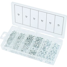 KS TOOLS 970.0440 Nuts assortment, metric, M3-M10, 300 pcs