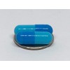 Empty Gelatin Capsules Size 0 Blue/Aqua (100)
