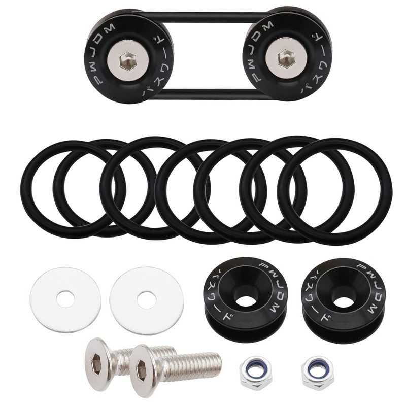 Taiss Bumper Quick Release (Black),Front Rear Bumper Holders Quick Release