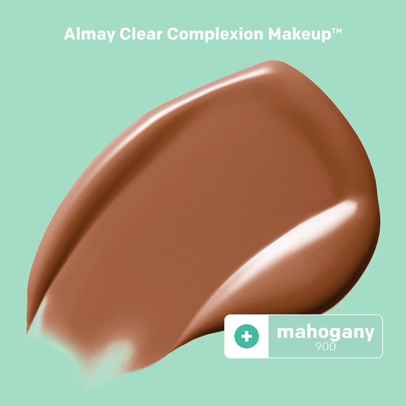 Almay Clear Complexion Acne Foundation Makeup with Salicylic Acid, Medium