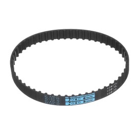 sourcing map 104XL 037 Timing Belt 52 Teeth Rubber Geared Cogged Belt, 0.37" Width, 0.20" Pitch Synchronous Timing Belt