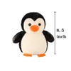 YUKOUQIAN Penguin Stuffed Animal Cute Penguin Plush Doll Toy 8.5