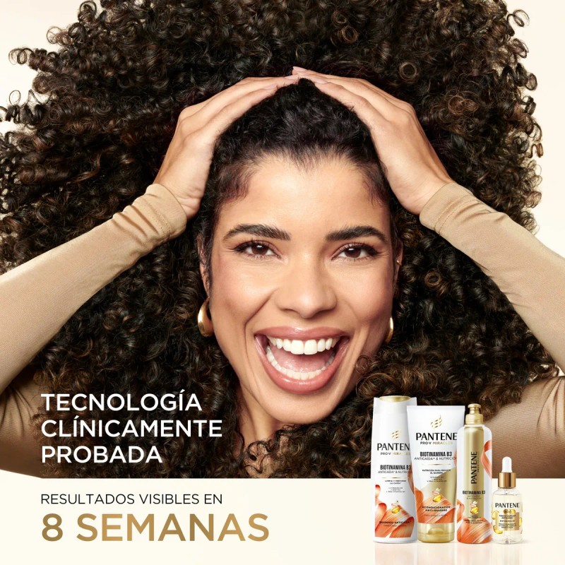 Crema Para Peinar Pantene Biotinamina B3 300 Ml