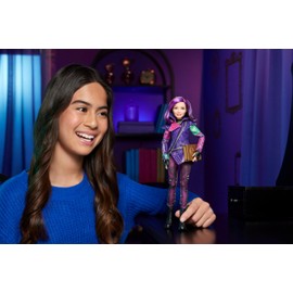 Mattel Descendants Mal Isle of The Lost Tenth Anniversary Fashion Doll with Removable Outfit, Accessory & Bendable Joints, Inspired by The Movies